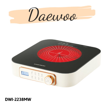 Bếp hồng ngoại Daewoo công suất 2200W, điều khiển cảm ứng - Hàng chính hãng