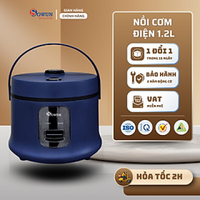 Nồi cơm điện 1.2 Lít Sowun SW 609 - Hàng chính hãng