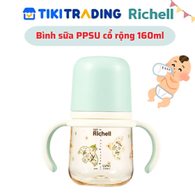 Bình sữa PPSU Hanaemi Richell 160ml/240ml/300ml