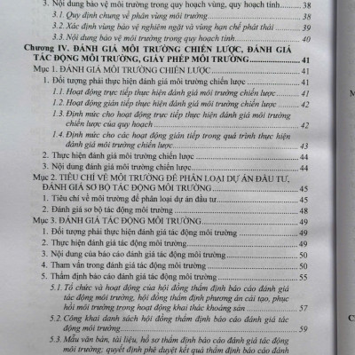 Sách Quy Định Chi Tiết Thi Hành Luật Bảo Vệ Môi Trường – Quản Lý Chất Thải và Kiểm Soát Các Chất Ô Nhiễm - V2560T