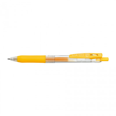 Bút Bi 0.5 mm Zebra Sarasa Clip JJ15-Y - Màu Vàng