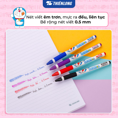Combo 20 Bút Gel Thiên Long Doraemon GEL-012/DO