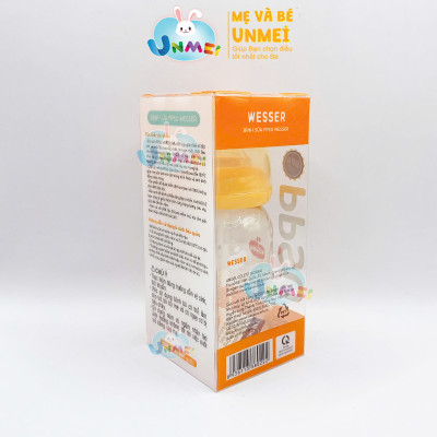 Bình sữa PPSU Wesser 140ml