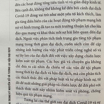 Tội Phạm Mạng Trong Kỷ Nguyên Số và Tương Lai Hậu Đại Dịch