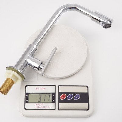 Vòi rửa chén lạnh Đồng mạ Chrome Eurolife EL-RC04 (Trắng bạc)