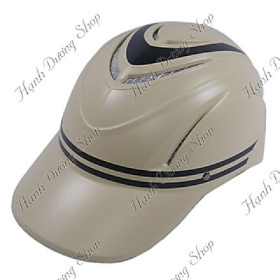 Mũ bảo hiểm dạng nón kết xẻ đầu nhiều đường thoáng mát khi đội, nón bảo hiểm lưỡi trai xẻ đầu không có logo