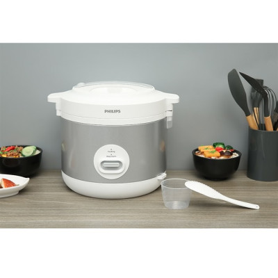 Nồi Cơm Nắp Gài Philips 1.8 lít HD3008/30 - Hàng Chính Hãng