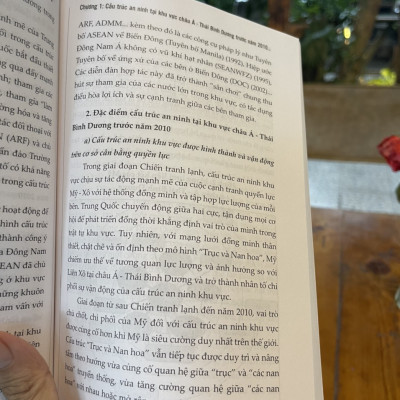 VIỆT NAM TRƯỚC TÁC ĐỘNG CỦA CẤU TRÚC AN NINH TẠI KHU VỰC CHÂU Á -  THÁI BÌNH DƯƠNG - Đỗ Lê Chí - NXB Chính trị Quốc gia Sự thậtc (Bìa mềm)
