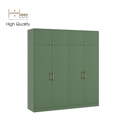 [Happy Home Furniture] ELEGANT, Tủ quần áo 2 ngăn kéo 2mx2m2 , 200cm x 54cm x 220cm ( DxRxC), TCM_048