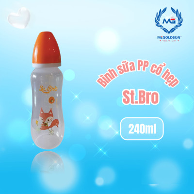 Bình sữa PP St.Bro 240mL
