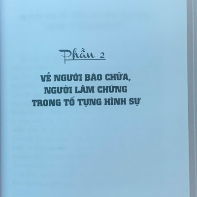 Suy đoán vô tội và lợi thế của bên bào chữa