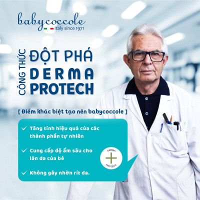 Kem thay tã bỉm và chống hăm Babycoccole 0M+- 250ml