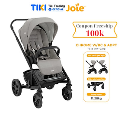 Xe đẩy trẻ em Joie Chrome W/ RC & ADPT Pebble