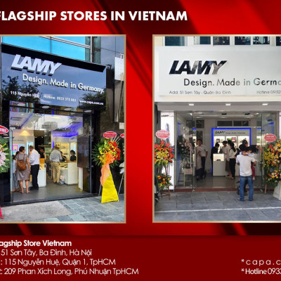 Bút Bi Lamy Logo Black 205 - Mực Xanh - 4000852