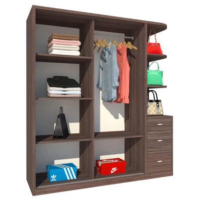 Tủ Áo Cửa Lùa FT189 (180cm x 200cm)