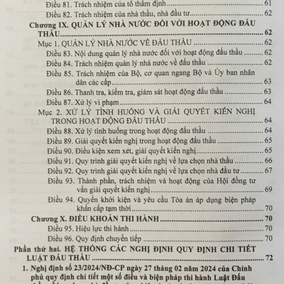 Luật Đấu Thầu Hệ Thống Những Văn Bản Quy Định Chi Tiết Thi Hành