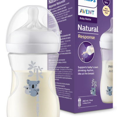 Bình sữa Philips Avent mô phỏng tự nhiên mới nhựa PP (260ml) cho bé từ 1 tháng SCY903.01 SCY903.66 SCY903.67 SCY903.02