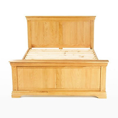 Giường Đôi Victoria Gỗ Sồi IBIE