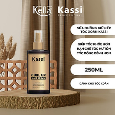 Sữa dưỡng tóc dành cho tóc xoăn Kassi (Chai 250ml)