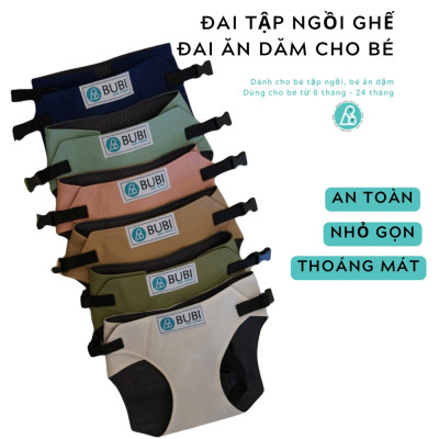 BUBI - ĐAI ĂN DẶM - ĐAI AN TOÀN CHO BÉ