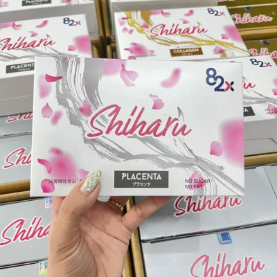 82X Nước uống Placenta Shiharu làm đẹp da đến từ Nhật Bản 50ml/lọ. (1 hộp)