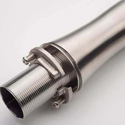 Vòi lavabo nóng lạnh Inox SUS 304 Eurolife EL-ORCHID 02 (Trắng vàng)