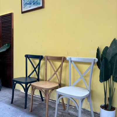 Ghế ngồi phòng ăn lưng tựa X Juno Sofa nhiều màu lựa chọn