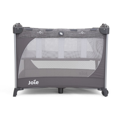Giường cũi trẻ em Joie Commuter Change & Snooze Linen Gray