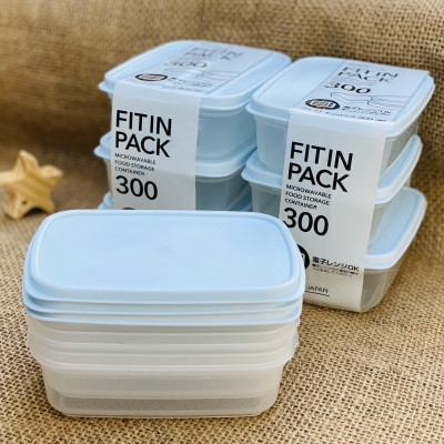 Hộp Nhựa Đựng Thực Phẩm Dùng Cho Lò Vi Sóng (300ml) - Nội Địa Nhật Bản