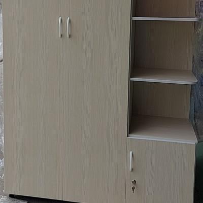 Tủ áo kèm kệ và tặng gương Juno Sofa 1m2 x 1m6 x 45 cm (màu sồi)