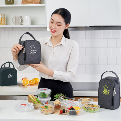 [Mua 2 Tặng 1] Bộ Hộp Đựng Thức Ăn Hộp Cơm Bảo Quản Thực Phẩm Thủy Tinh Chịu Nhiệt - 400ml