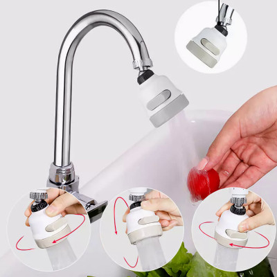 Đầu vòi rửa chén KG03 giúp tiết kiệm nước, có 3 chế độ phun, điều hướng 360 độ tăng áp lực nước gấp 300X(Tặng kèm 2 miếng dán treo đồ trong nhà bếp)- Hàng chính hãng