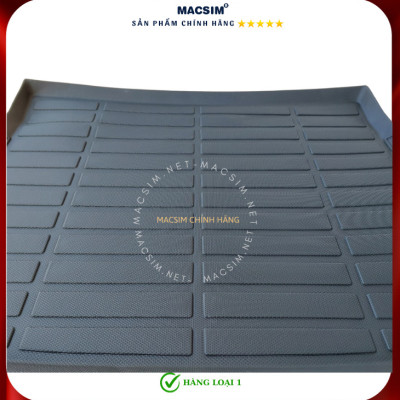 Thảm lót cốp xe ô tô SĐ Mazda CX30 nhãn hiệu Macsim chất liệu TPE cao cấp màu đen