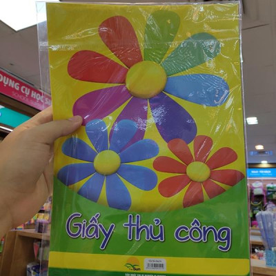 Bộ 4 Giấy Thủ Công A4 (7 Tờ/Xấp)