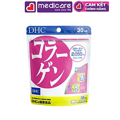 Viên Uống DHC Collagen Hỗ Trợ Làm Đẹp Da Gói 180 viên