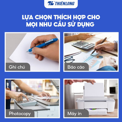 Combo 5 Ream giấy A5 70 gsm IK Copy (500 tờ) - Hàng nhập khẩu Indonesia