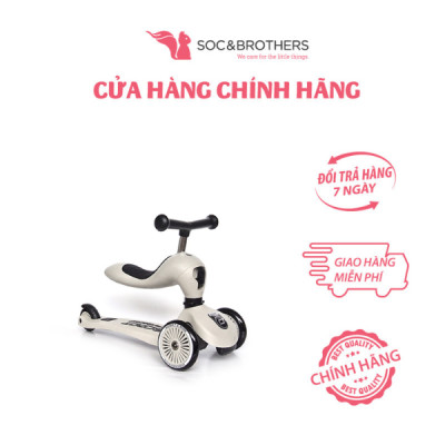 Xe scooter trẻ em Scood And Ride Highwaykick 1 - Màu Ash