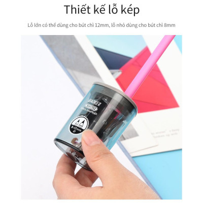 Combo 4 Cái Chuốt Gọt Bút Chì 2 Lỗ- BAOKE/SH1702