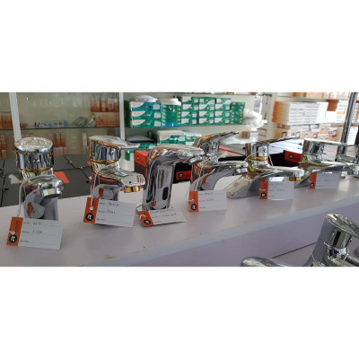 Bộ vòi chậu lavabo 1 lỗ Rangos RG-01V1