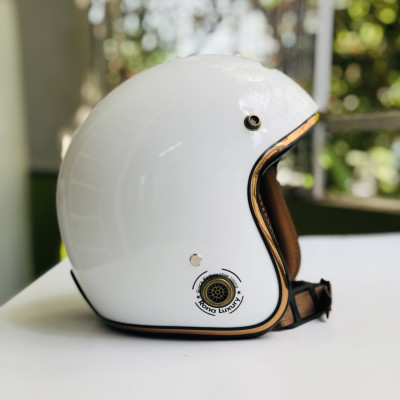 Mũ bảo hiểm 3/4 RONA R8 freesize vòng đầu 55-59cm phù hợp cho nam và nữ đi xe máy