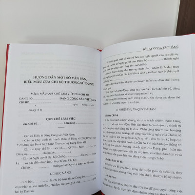 Sổ Tay Công Tác Đảng