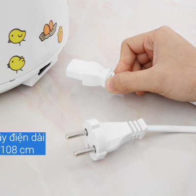 Nồi cơm nắp gài Sharp 1.8 lít KS-183TJV - Công nghệ nấu 3D, Công suất 700W - Hàng chính hãng - Bảo hành 12 tháng