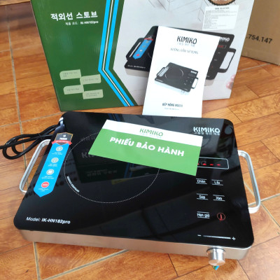 Bếp hồng ngoại Kimiko Hàn Quốc IK-HN182Pro công suất 2200W - Hàng chính hãng