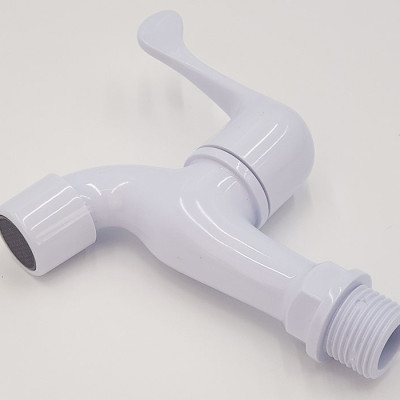 Vòi hồ nhựa ABS mạ Chrome Eurolife EL-HN04 (Trắng)