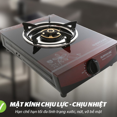 BẾP GAS SUNHOUSE SHB212KG - Hàng chính hãng
