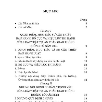 Tìm hiểu Luật trật tự, an toàn giao thông đường bộ năm 2024 - bản in 2025