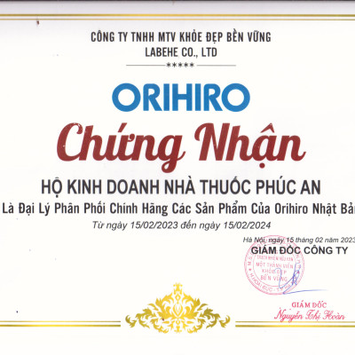 Trà Genpi giúp giảm cân, tan mỡ bụng Orihiro Nhật Bản - túi 60 gói