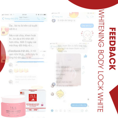 Kem Body Dưỡng Trắng Da Nhụy Hoa Nghệ Tây 200g VK II ( LSW )