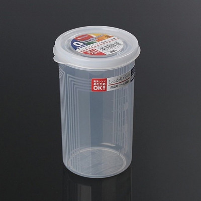 Hộp Nhựa Tròn Đựng Thực Phẩm  540ml - Nội Địa Nhật