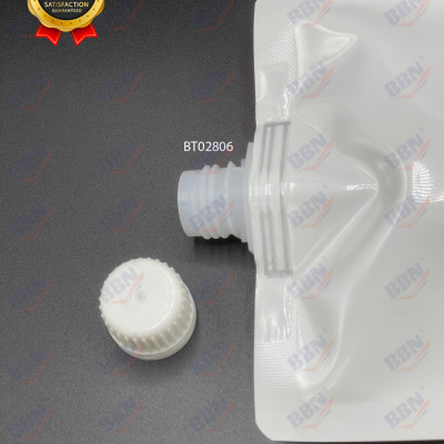 100 túi đáy đứng nắp vặn trắng sữa 500ml 13.5 x 22.5cm